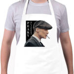 printfashion Peaky Blinders - Tommy Shelby vonalas - Kötény - Fehér (7296983)
