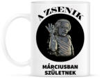printfashion A zsenik márciusban születnek - Bögre - Fehér (6233700)
