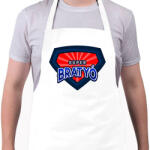 printfashion superbratyo - Kötény - Fehér (11473522)