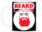 printfashion szakáll-beard lover - Bögre - Fekete (4150661)