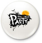 printfashion Halloween Party - Kitűző, hűtőmágnes - Fehér (3081569)