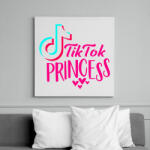printfashion Tik Tok Hercegnő - Vászonkép - Fehér (6629733)
