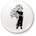 printfashion Dragon Ball - Kitűző, hűtőmágnes - Fehér (14987822)