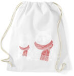 printfashion Cuki állatok - Sportzsák, Tornazsák - Fehér (13615801)