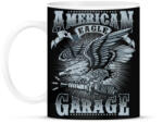 printfashion Amerikai sas - Bögre - Fekete (791322)