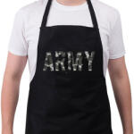 printfashion Army - Kötény - Fekete (5269858)