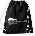 printfashion Treecity life - Sportzsák, Tornazsák - Fekete (2260317)