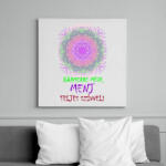 printfashion Bármerre mégy. . . - Vászonkép - Fehér (11947480)