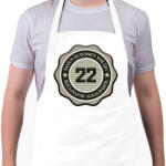 printfashion 22 - Kötény - Fehér (7236449)
