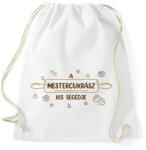 printfashion A mestercukrász kis segédje - Sportzsák, Tornazsák - Fehér (7246986)