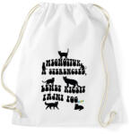 printfashion Meghoztuk a szerencséd - Sportzsák, Tornazsák - Fehér (7898987)