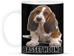 printfashion Basset Hound - Bögre - Fekete (12419176)