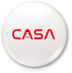 printfashion CASA - NASA - Kitűző, hűtőmágnes - Fehér (5317738)