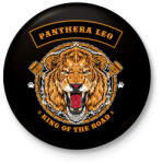 printfashion Oroszlán - Kitűző, hűtőmágnes - Fekete (3090862)