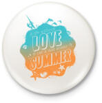 printfashion Szeretem a nyarat - Kitűző, hűtőmágnes - Fehér (3074177)