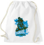 printfashion Downhill kék - Sportzsák, Tornazsák - Fehér (4102628)
