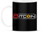 printfashion BITCOIN 4 EVER 7 - Bögre - Fekete (6003323)