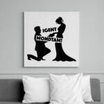 printfashion Igent mondtam! - Vászonkép - Fehér (6623973)