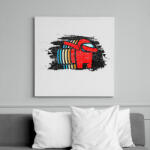 printfashion Impostor Dab - Among us - Vászonkép - Fehér (6634046)