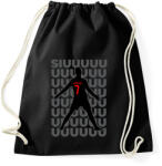 printfashion Siuuuuuu Cristiano Ronaldo - Sportzsák, Tornazsák - Fekete (13027369)