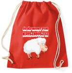 printfashion ALL I WANT FOR CHRISTMAS IS JUH - Sportzsák, Tornazsák - Piros (11011857)