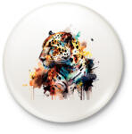 printfashion Jaguár - Kitűző, hűtőmágnes - Fehér (16628192)