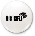 printfashion Kis Kifli - páros minta - Kitűző, hűtőmágnes - Fehér (16811692)