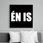 printfashion Én is - Vászonkép - Fekete (15667644)