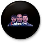 printfashion Detroit become human - Kitűző, hűtőmágnes - Fekete (3094994)