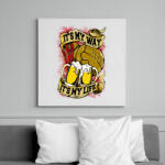 printfashion Az én szenvedélyem - Vászonkép - Fehér (6620152)