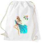 printfashion Táncosnő pasztell színekben - Sportzsák, Tornazsák - Fehér (14672052)
