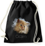 printfashion cicám - Sportzsák, Tornazsák - Fekete (1299348)