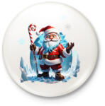 printfashion Miki - Kitűző, hűtőmágnes - Fehér (15127653)