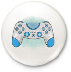 printfashion Kontroller - Kitűző, hűtőmágnes - Fehér (9442975)