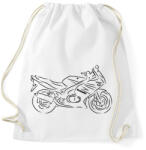 printfashion suzuki. gs500f - Sportzsák, Tornazsák - Fehér (2926476)