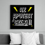 printfashion Az aputest vonzó! - Vászonkép - Fekete (7032582)
