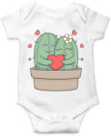 printfashion Szerelmes kaktusz - Baba Body - Fehér (11883827)