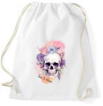 printfashion Time to bloom - Sportzsák, Tornazsák - Fehér (14657017)