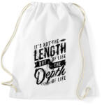 printfashion Minőségi élet - Sportzsák, Tornazsák - Fehér (2343399)