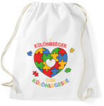 printfashion Különlegessé tesz - Sportzsák, Tornazsák - Fehér (13248323)