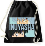 printfashion Inuyasha - Szemek - Sportzsák, Tornazsák - Fekete (6570898)