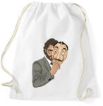 printfashion Money Heist - Sportzsák, Tornazsák - Fehér (3177219)