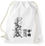 printfashion sárkány2 - Sportzsák, Tornazsák - Fehér (1283078)