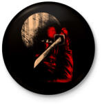 printfashion Éjféli nindzsa - Kitűző, hűtőmágnes - Fekete (3090827)