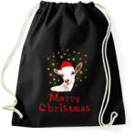 printfashion goat christmas - Sportzsák, Tornazsák - Fekete (1996437)