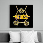 printfashion Méhész - Vászonkép - Fekete (13598614)