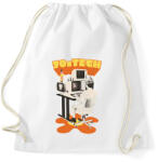printfashion Retro - 70-es évek technológia - Sportzsák, Tornazsák - Fehér (5714904)