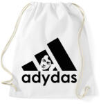 printfashion Adydas - Márka paródia - Sportzsák, Tornazsák - Fehér (7326712)