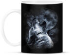 printfashion wolf - Bögre - Fekete (4083811)