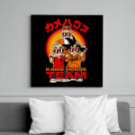 printfashion Kame House Team - Vászonkép - Fekete (14213879)